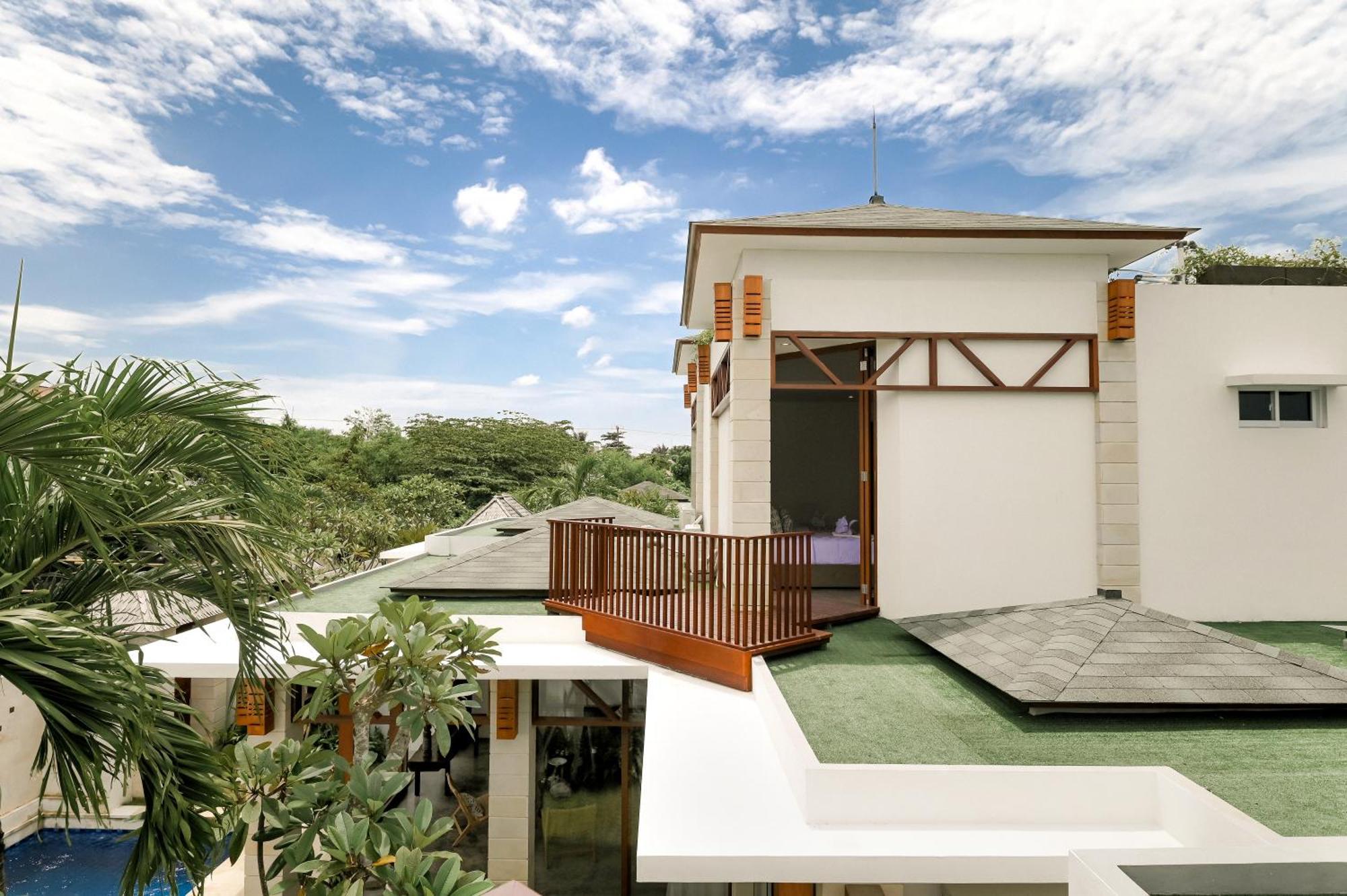 Cascata Villa Canggu Exterior foto