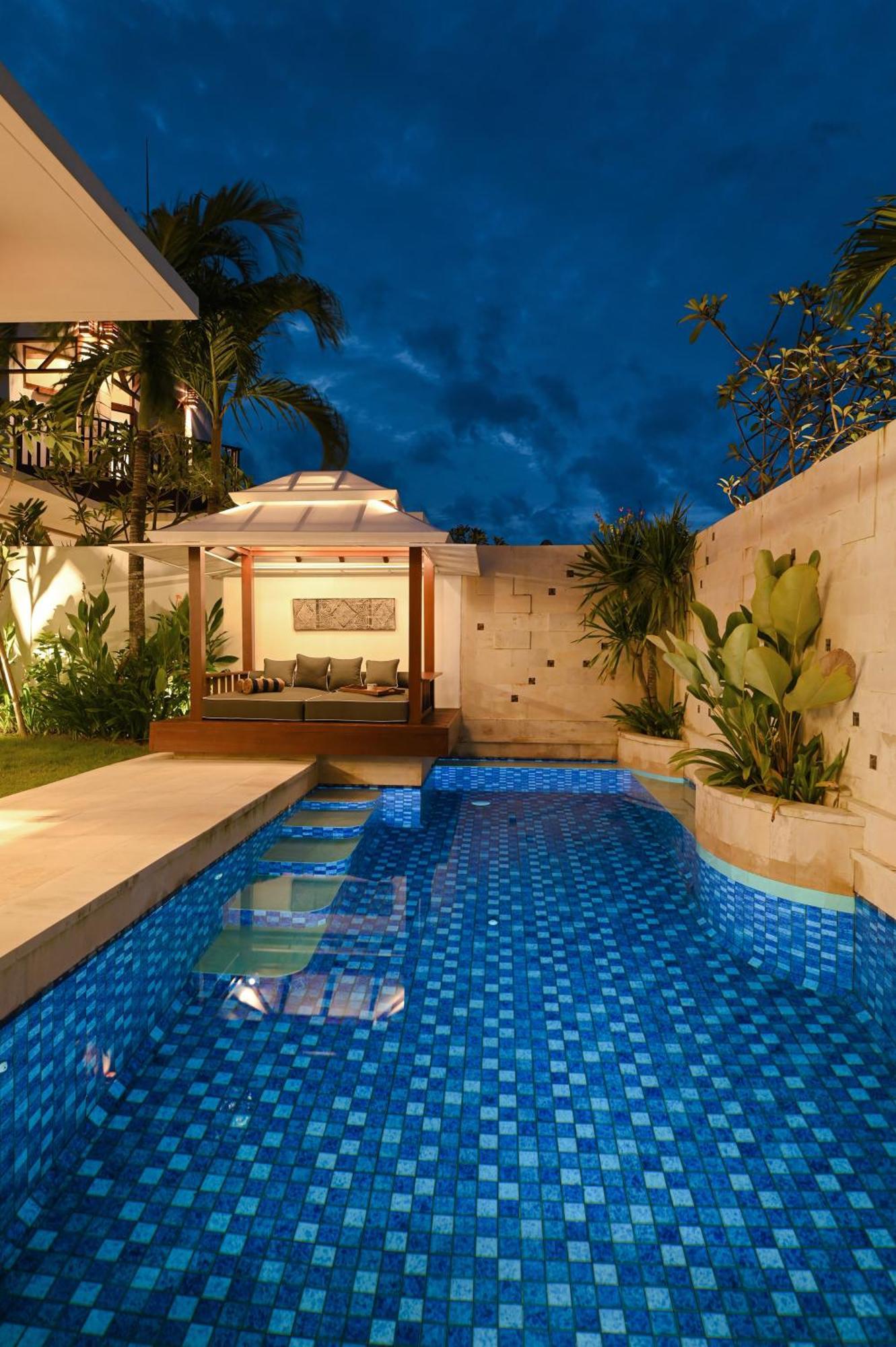 Cascata Villa Canggu Exterior foto